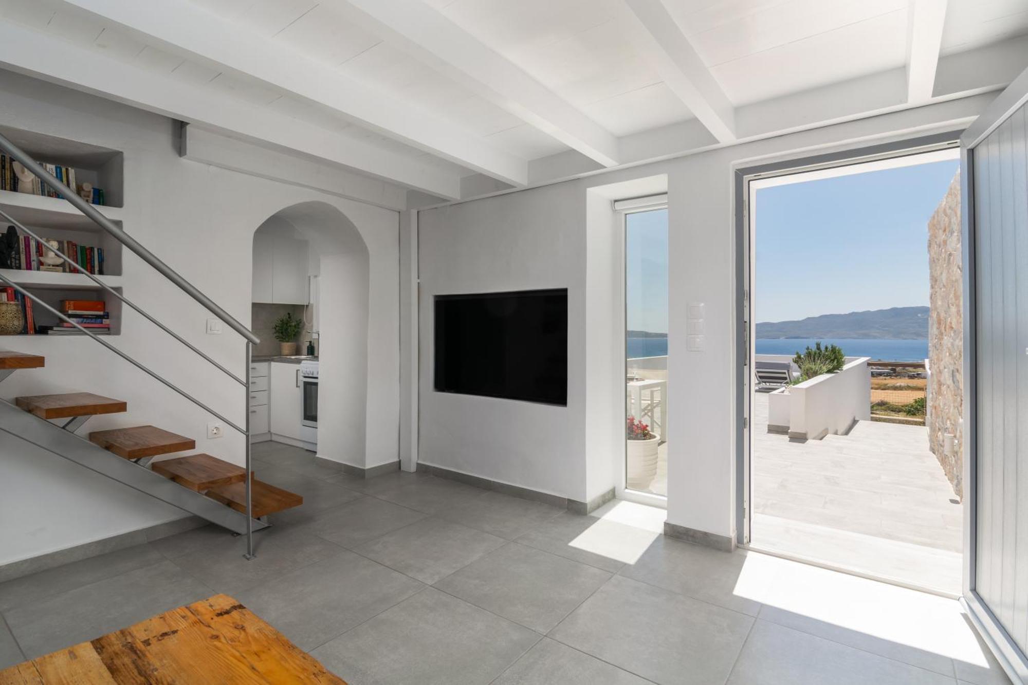 Casa Anna Loft Boutique House With Full Sea View Villa Adamantas  ภายนอก รูปภาพ